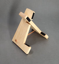 Load image into Gallery viewer, HANDCRAFTED HARDWOOD MAPLE DISPLAY STAND