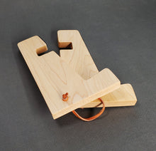 Load image into Gallery viewer, HANDCRAFTED HARDWOOD MAPLE DISPLAY STAND
